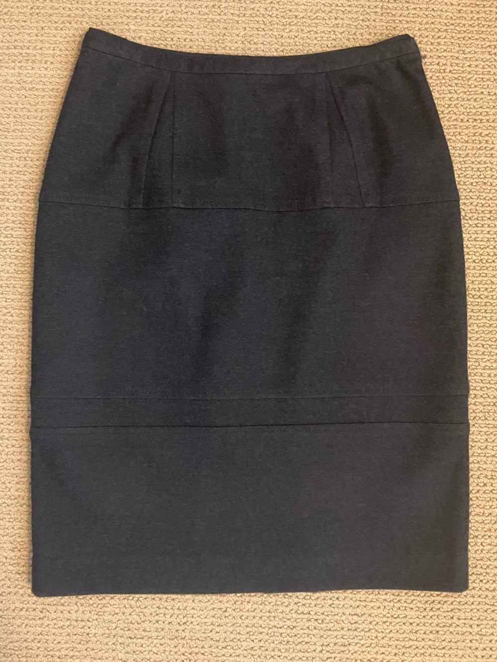 Sinclaire 10 Classic Black Women's wool Pencil Skirt size 6